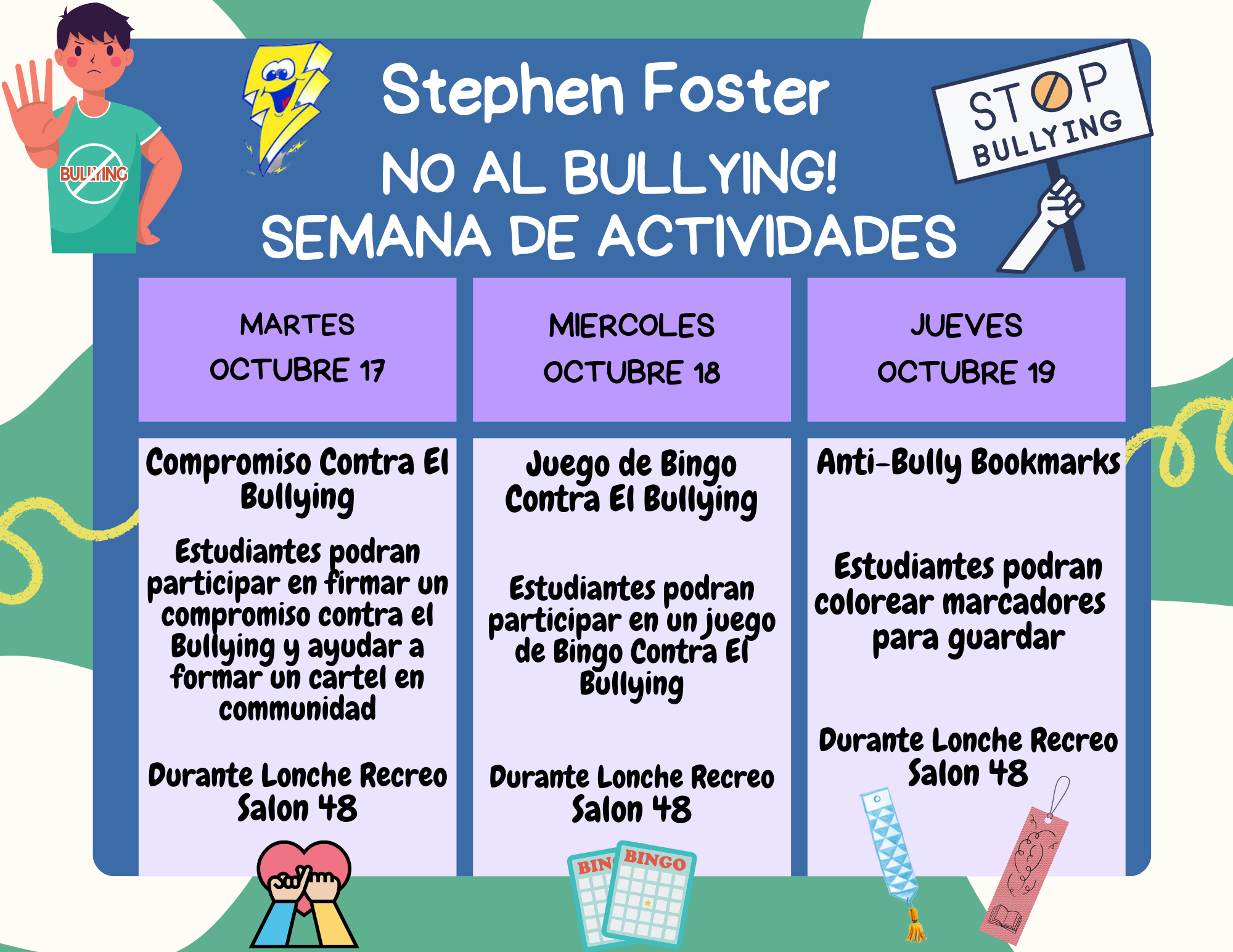 Anti-Bullying Week 2023 | Stephen Foster Elementary PTA