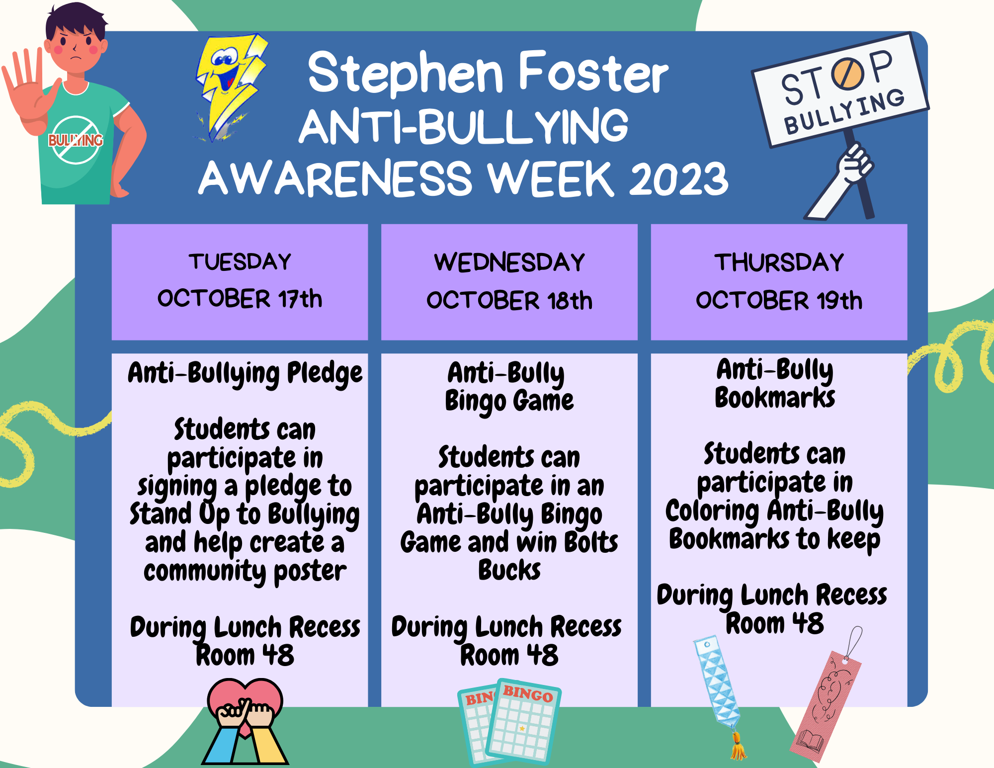 Anti-Bullying Week 2023 | Stephen Foster Elementary PTA